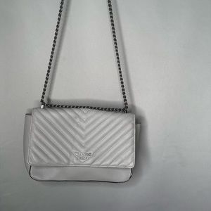 Small grey VS leather bag